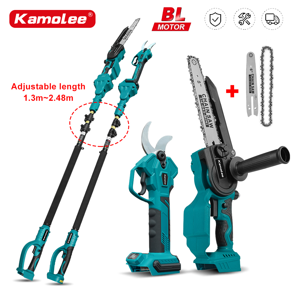 Gardening Tools Scissors - Kamolee 50mm Fırçasız Akülü Elektrikli makas