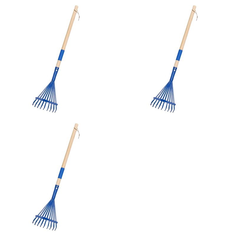 Gardening Tools For 3 Year Old - JHD 3X Sert Ahşap Saplı ve