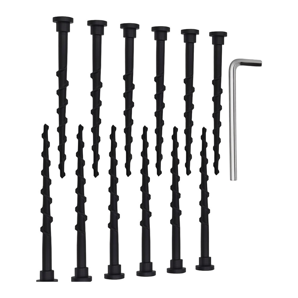 Gardening Tools Toolstation - 12'li Paket Zemin Vidaları 14Cm Altıgen