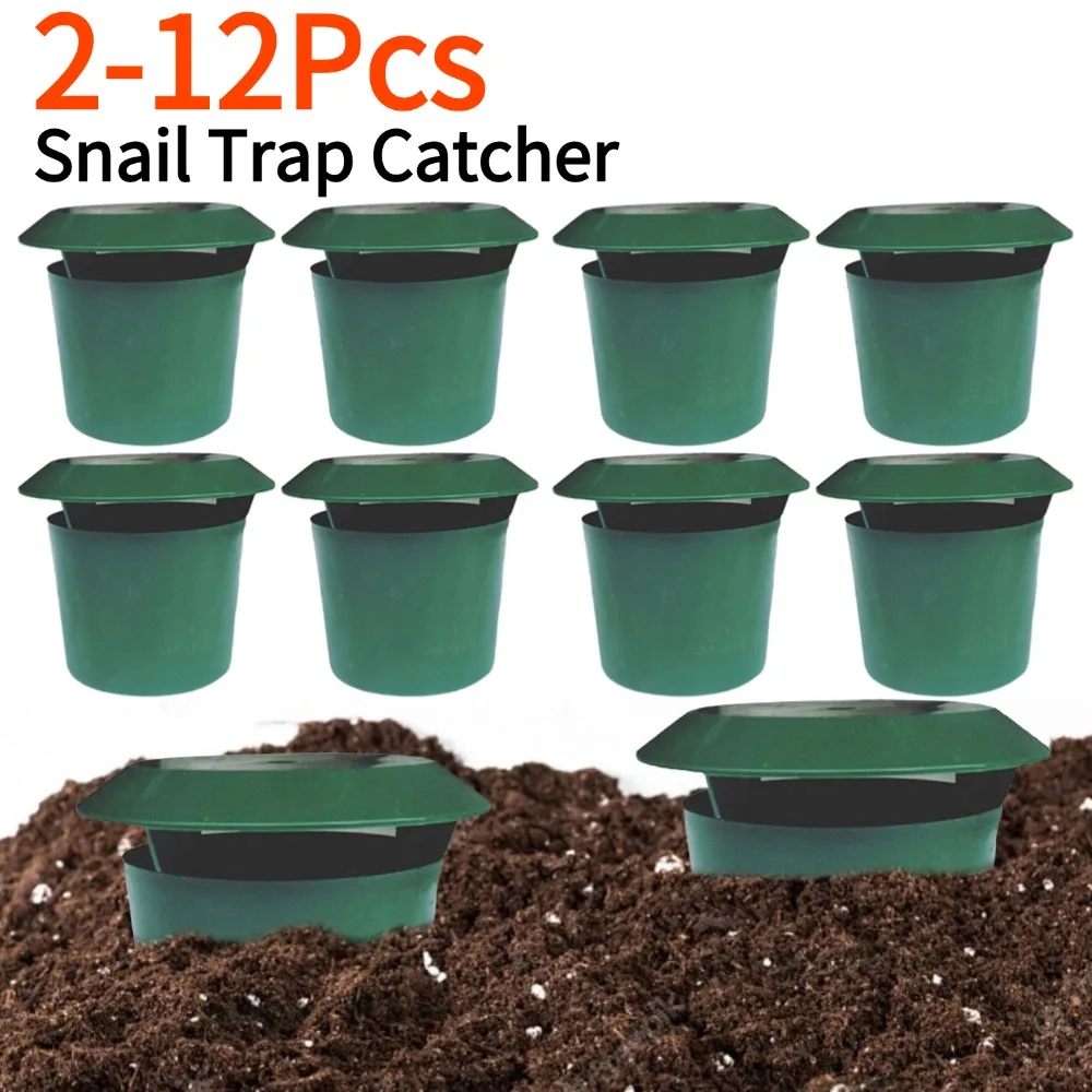Gardening Tools Toolstation - 2-12 adet salyangoz tuzağı yakalayıcı çevre