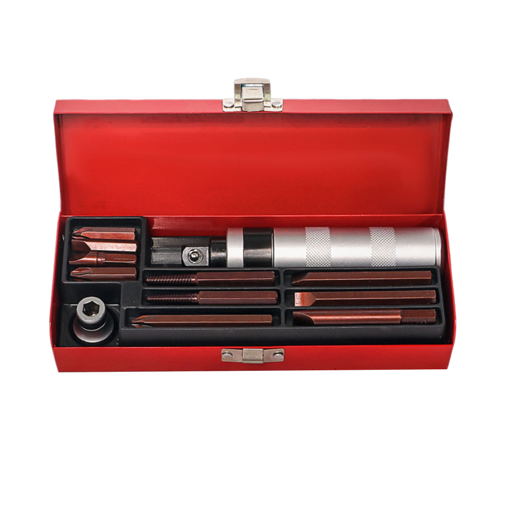 Gardening Tools Kit For Home Garden - 12 Parça Tornavida Seti, Paslanmış Bağlantı
