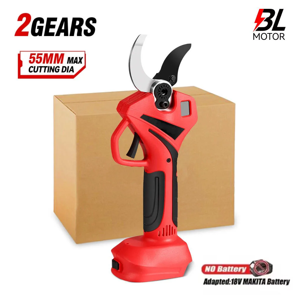 Gardening Tools Scissors - 55mm Fırçasız Elektrikli Makas Akülü Budama