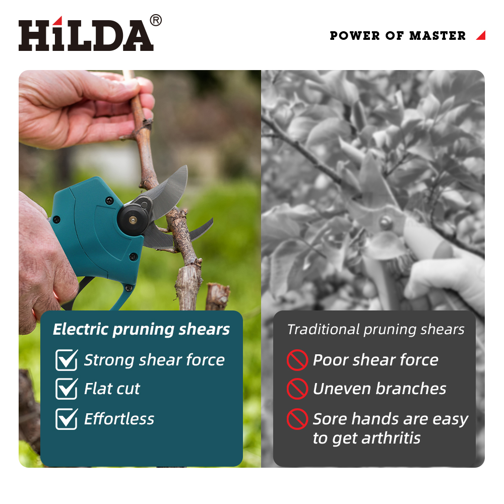 HILDA 18V Fırçasız Akülü Elekt - Gardening Tools Scissors incelemesi ve fiyatı