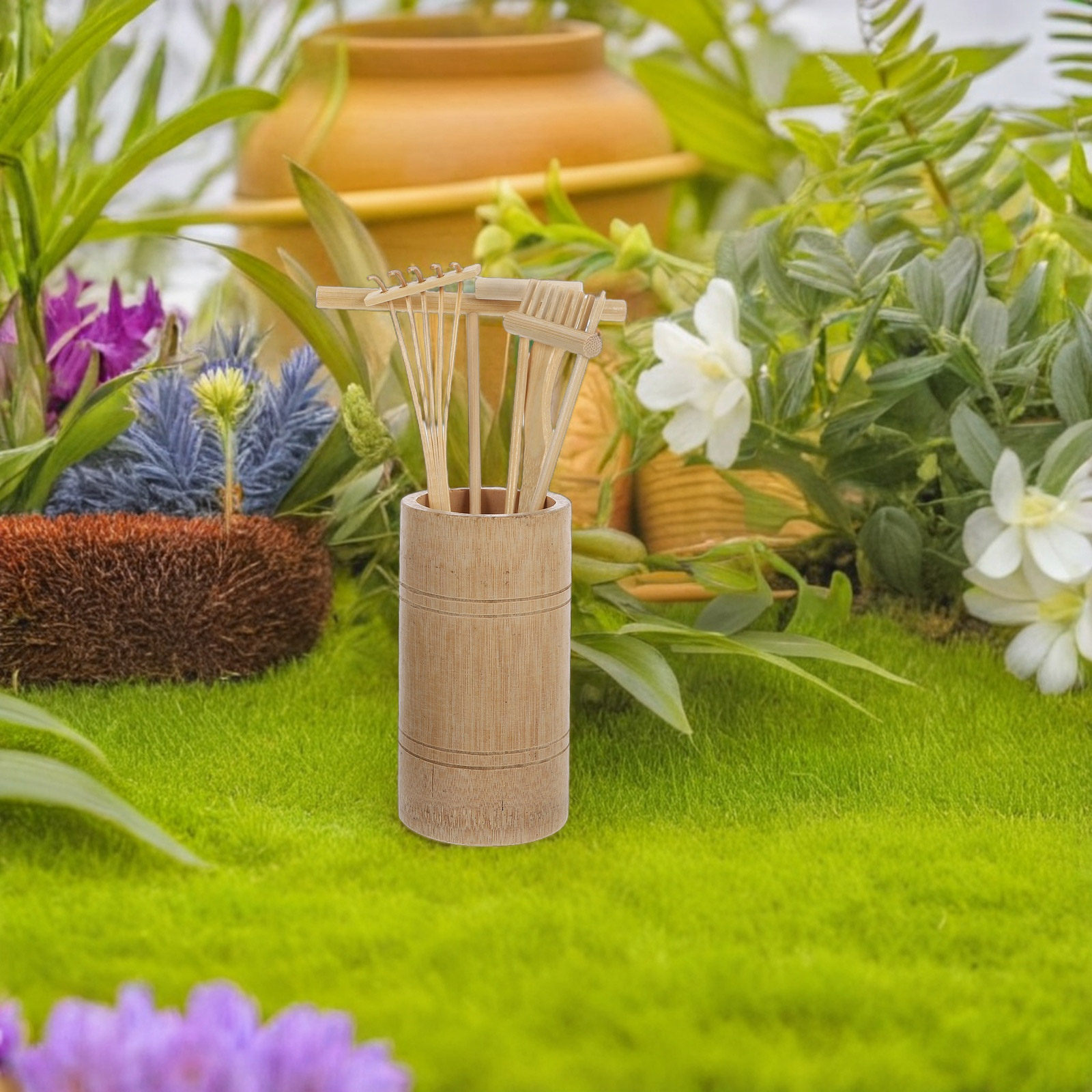 1 Set Zen Kum Bahçesi Tırmık S - Gardening Tools Kit For Home Garden incelemesi ve fiyatı