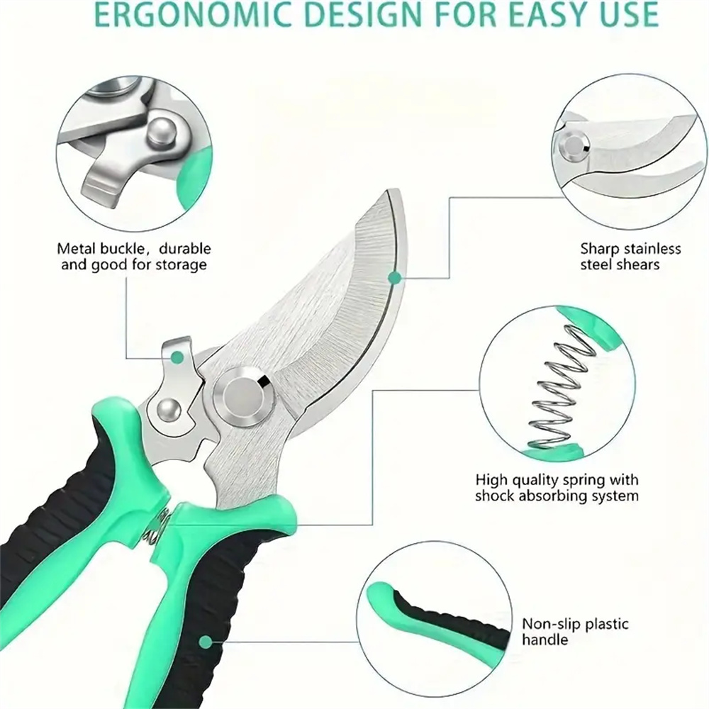 Bypass Pruner Paslanmaz Çelik  - Gardening Tools Scissors incelemesi ve fiyatı